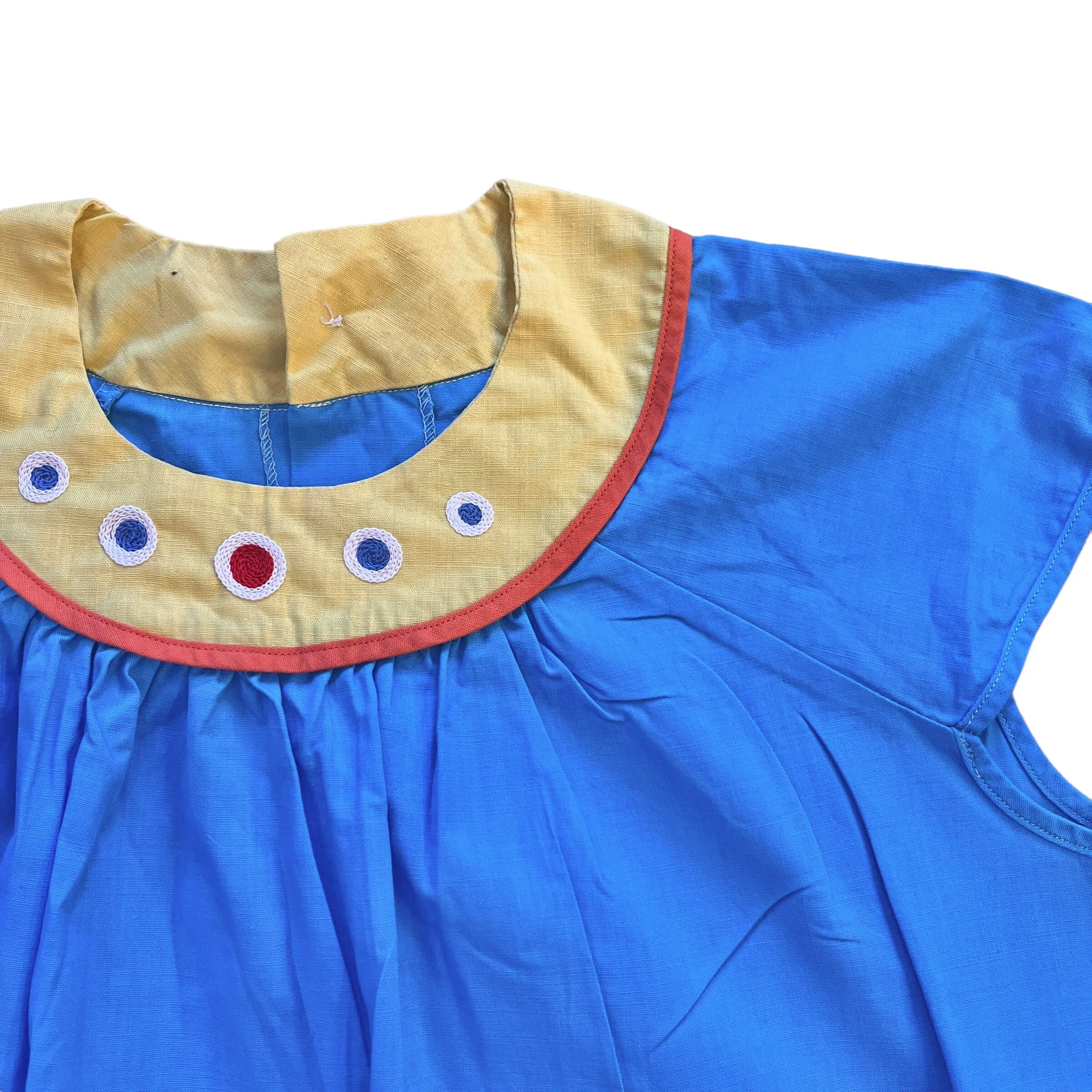 1960s Turquoise  Top / Tunic 8-10Y