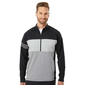 adidas Men's 3-Stripes Competition Quarter-Zip Pullover