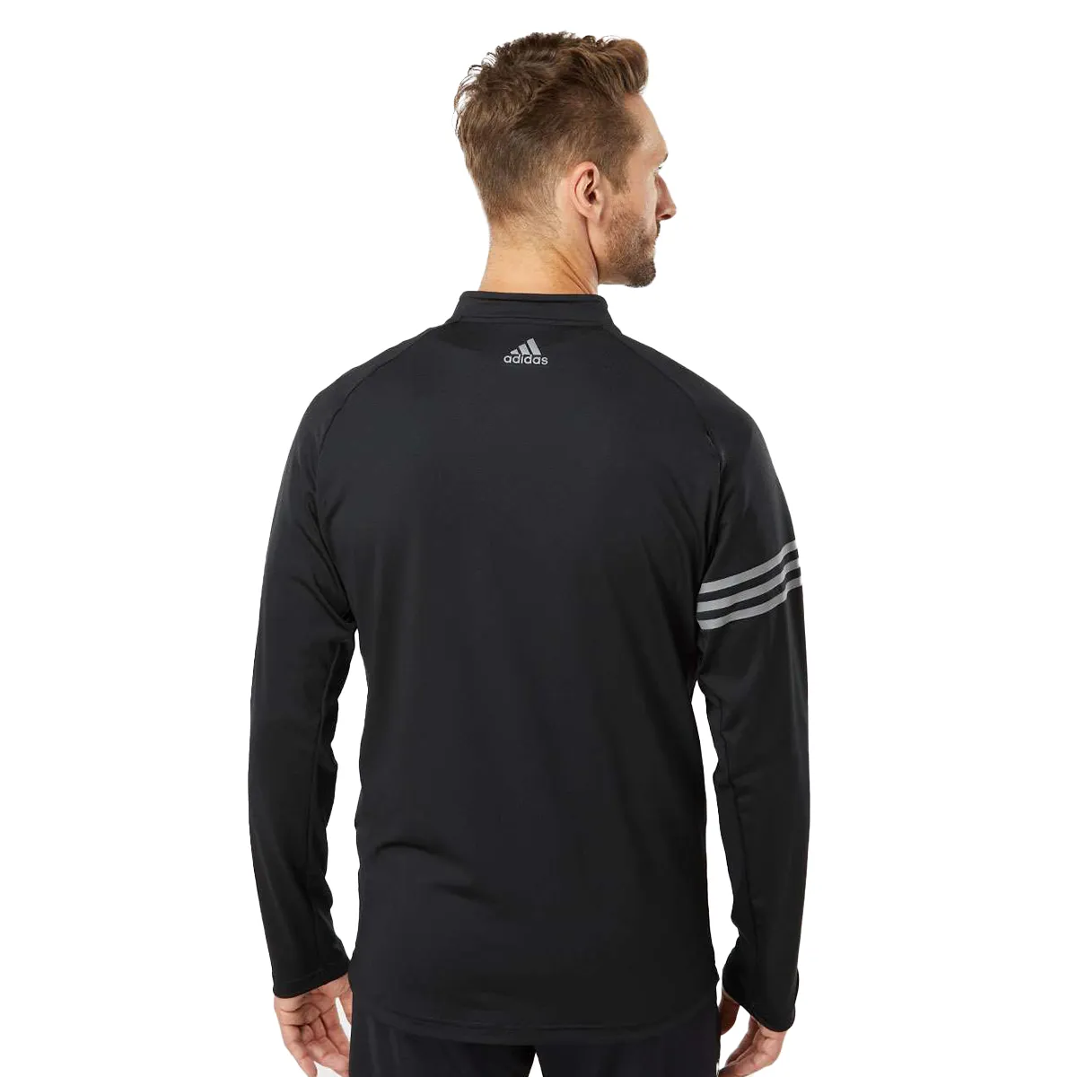 adidas Men's 3-Stripes Competition Quarter-Zip Pullover