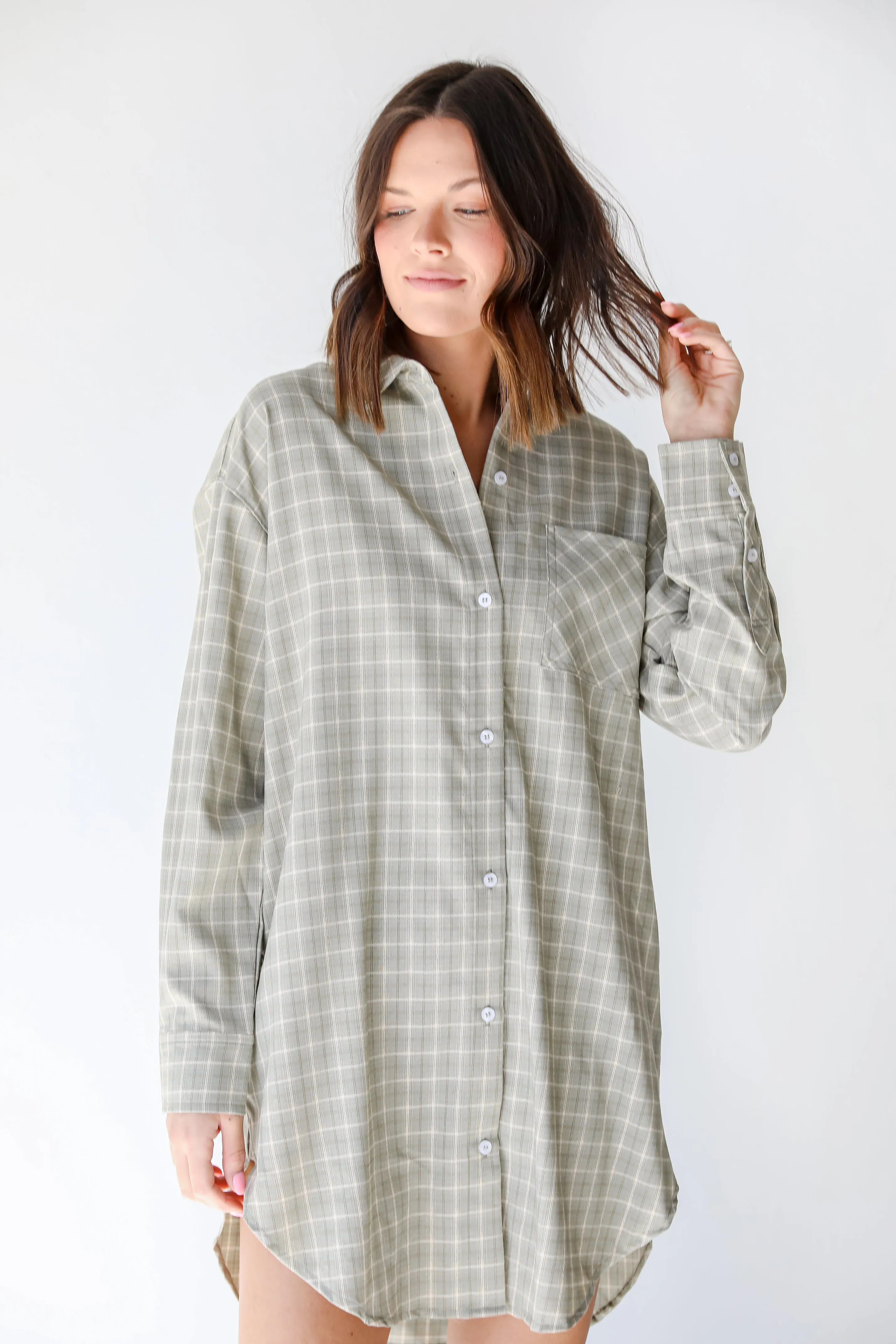 All The Trends Plaid Tunic