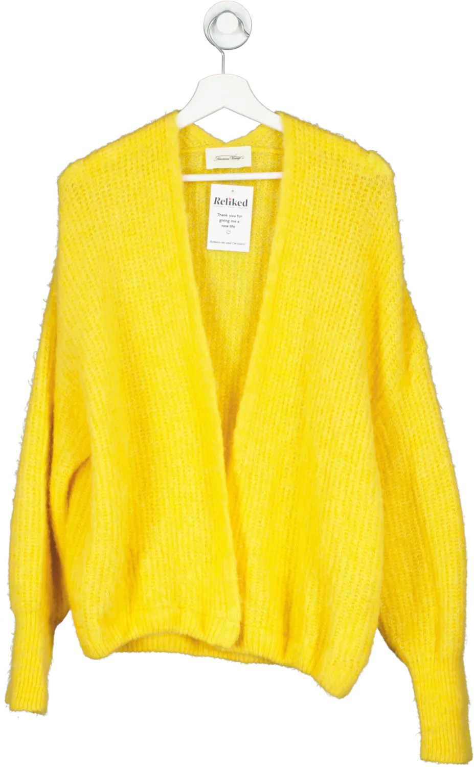 American Vintage Yellow East - Cardigan UK XS/S