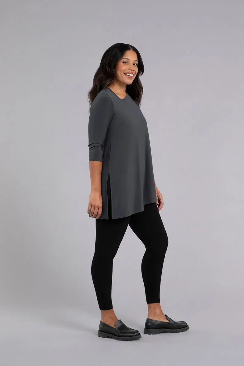 Angle Tunic | Graphite