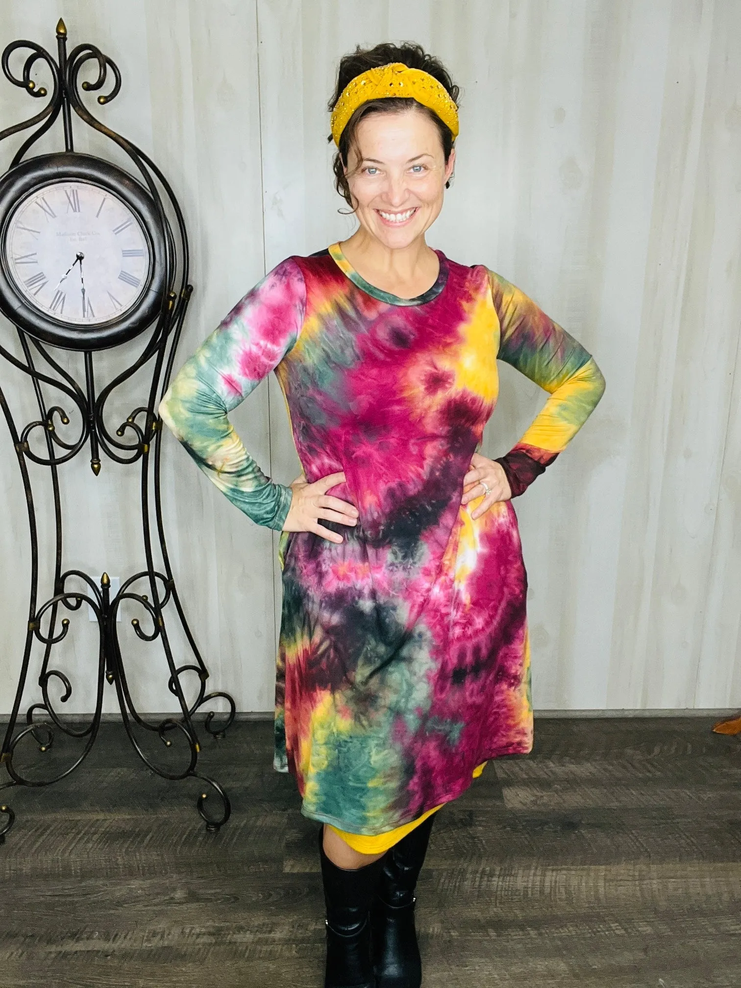 Annabelle Colorful Swing Tunic