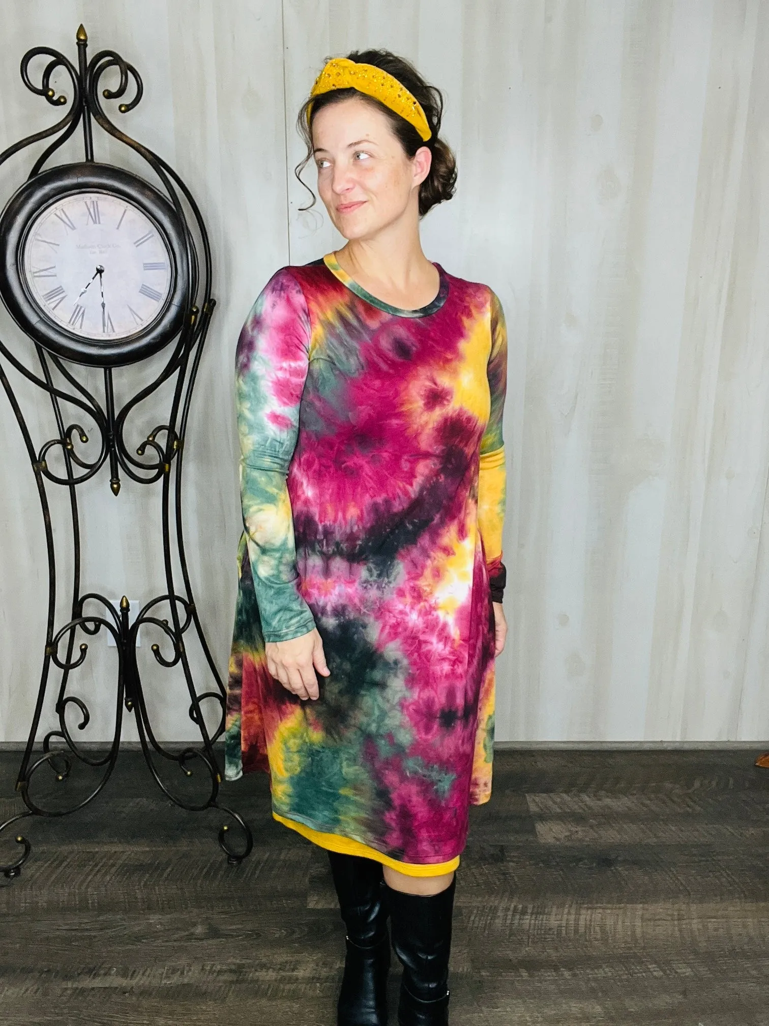 Annabelle Colorful Swing Tunic