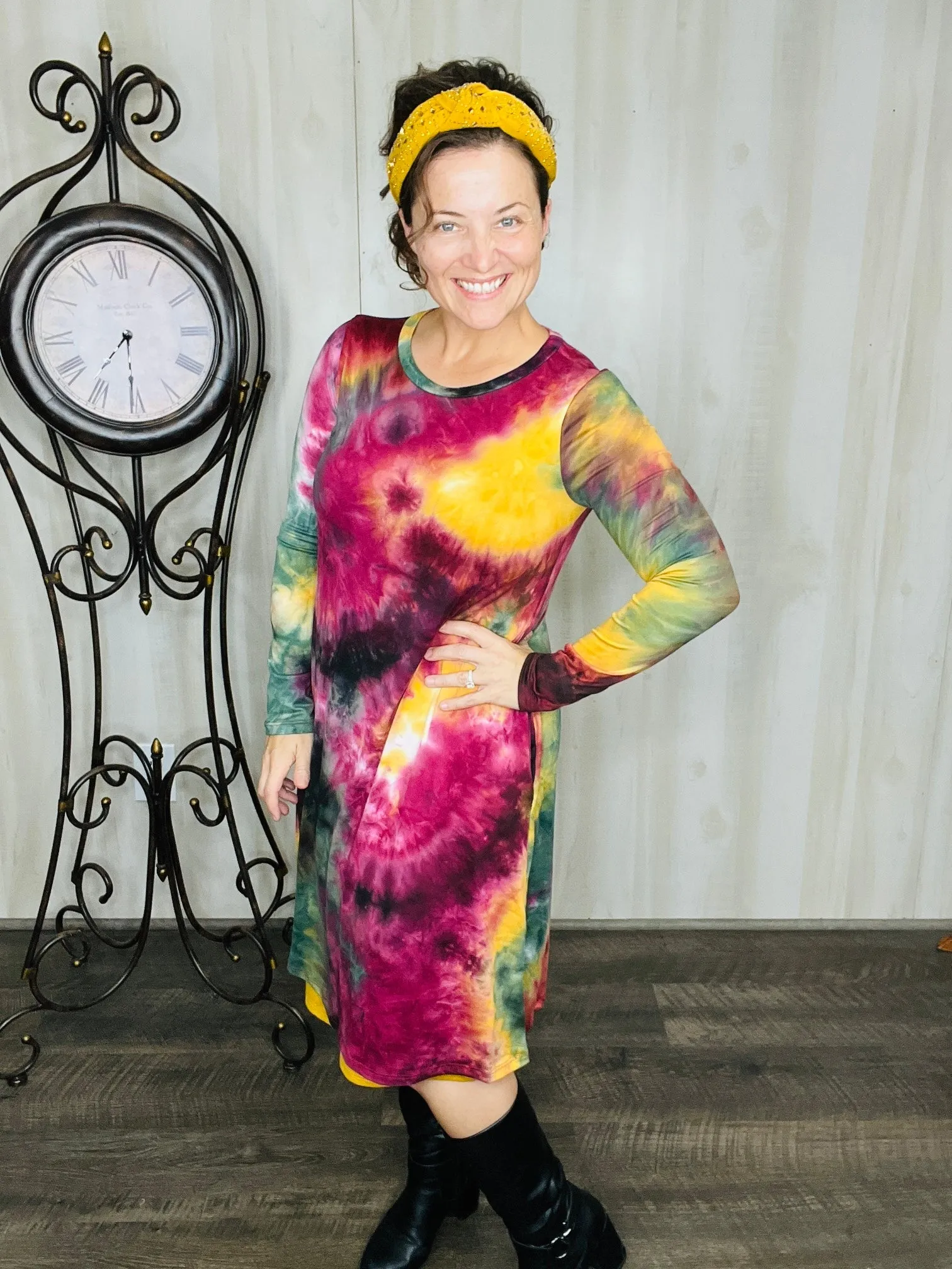 Annabelle Colorful Swing Tunic