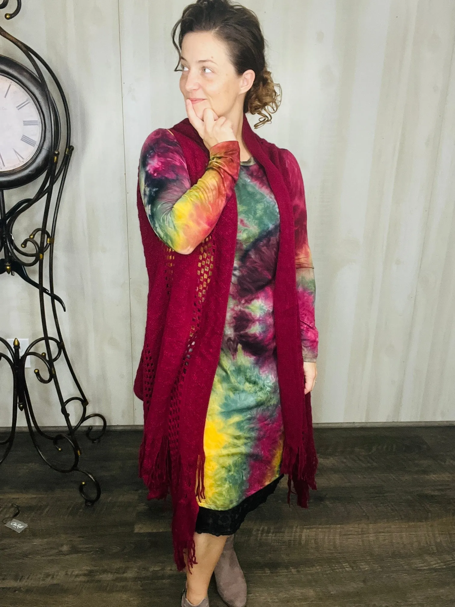 Annabelle Colorful Swing Tunic