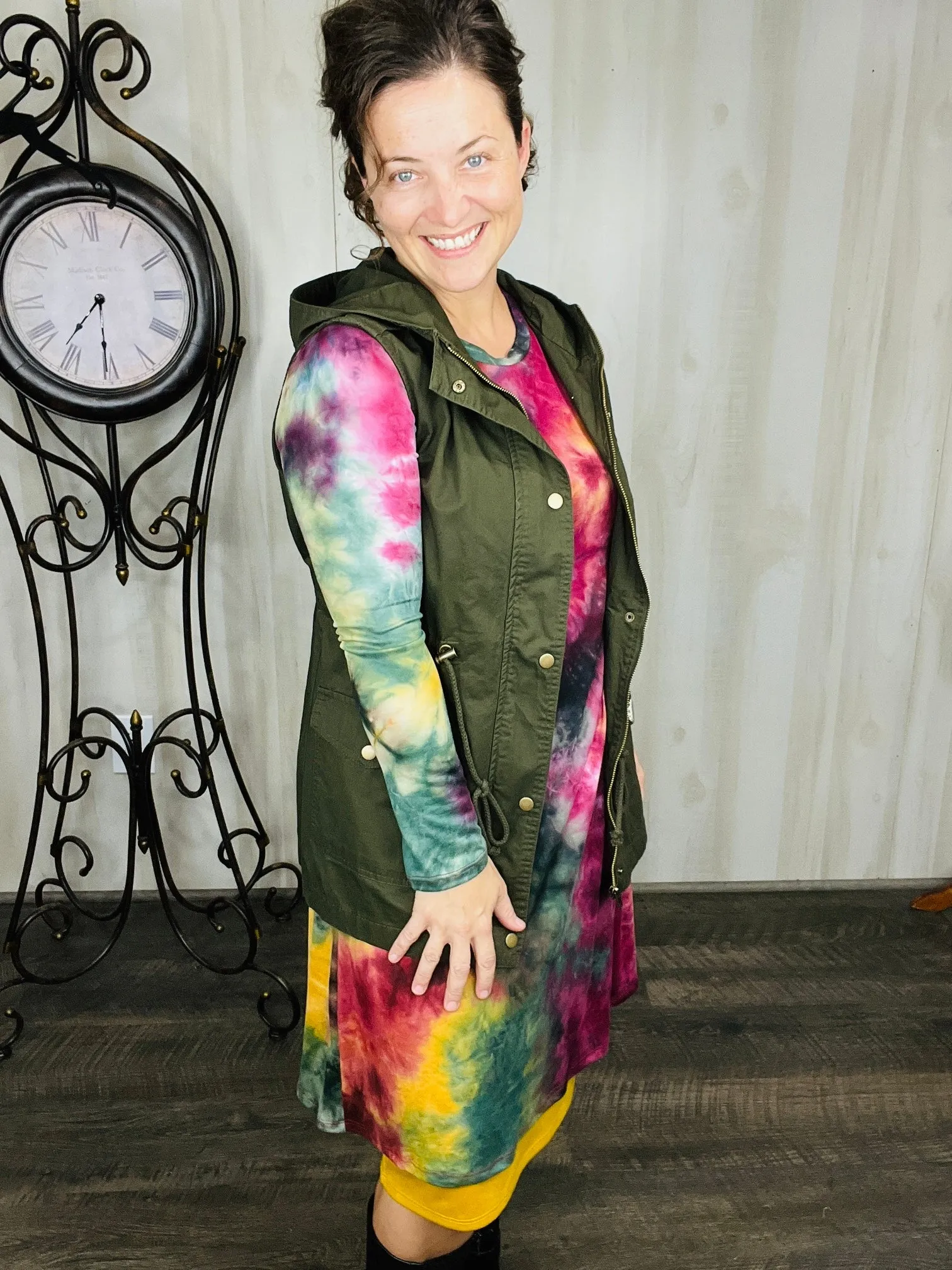 Annabelle Colorful Swing Tunic