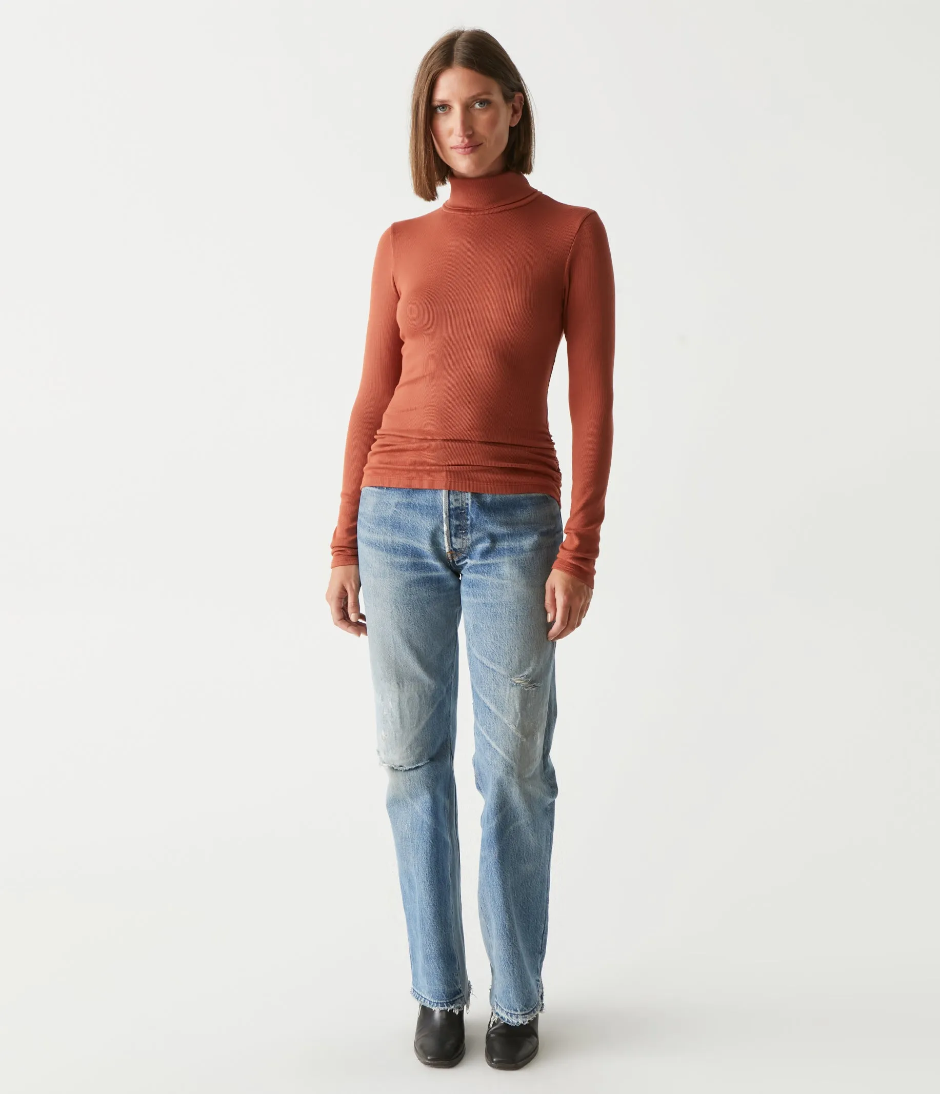 Beck Ribbed Turtleneck