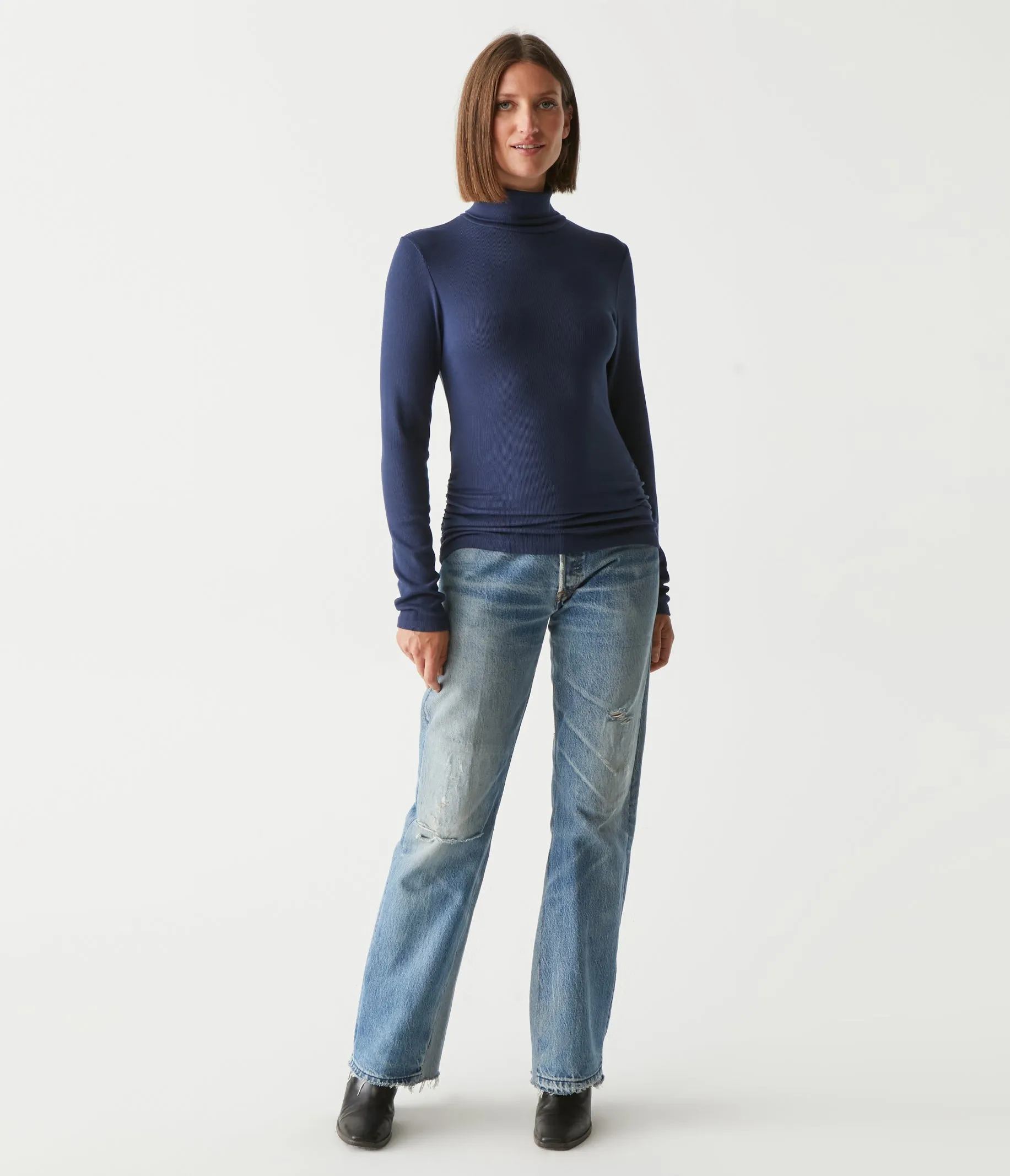 Beck Ribbed Turtleneck