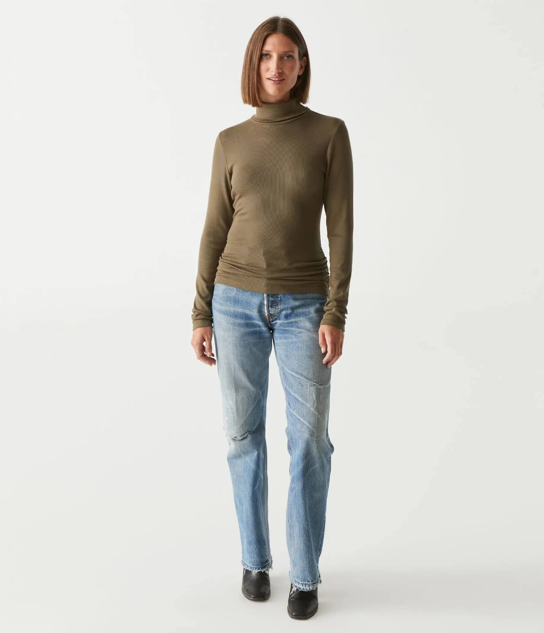 Beck Ribbed Turtleneck