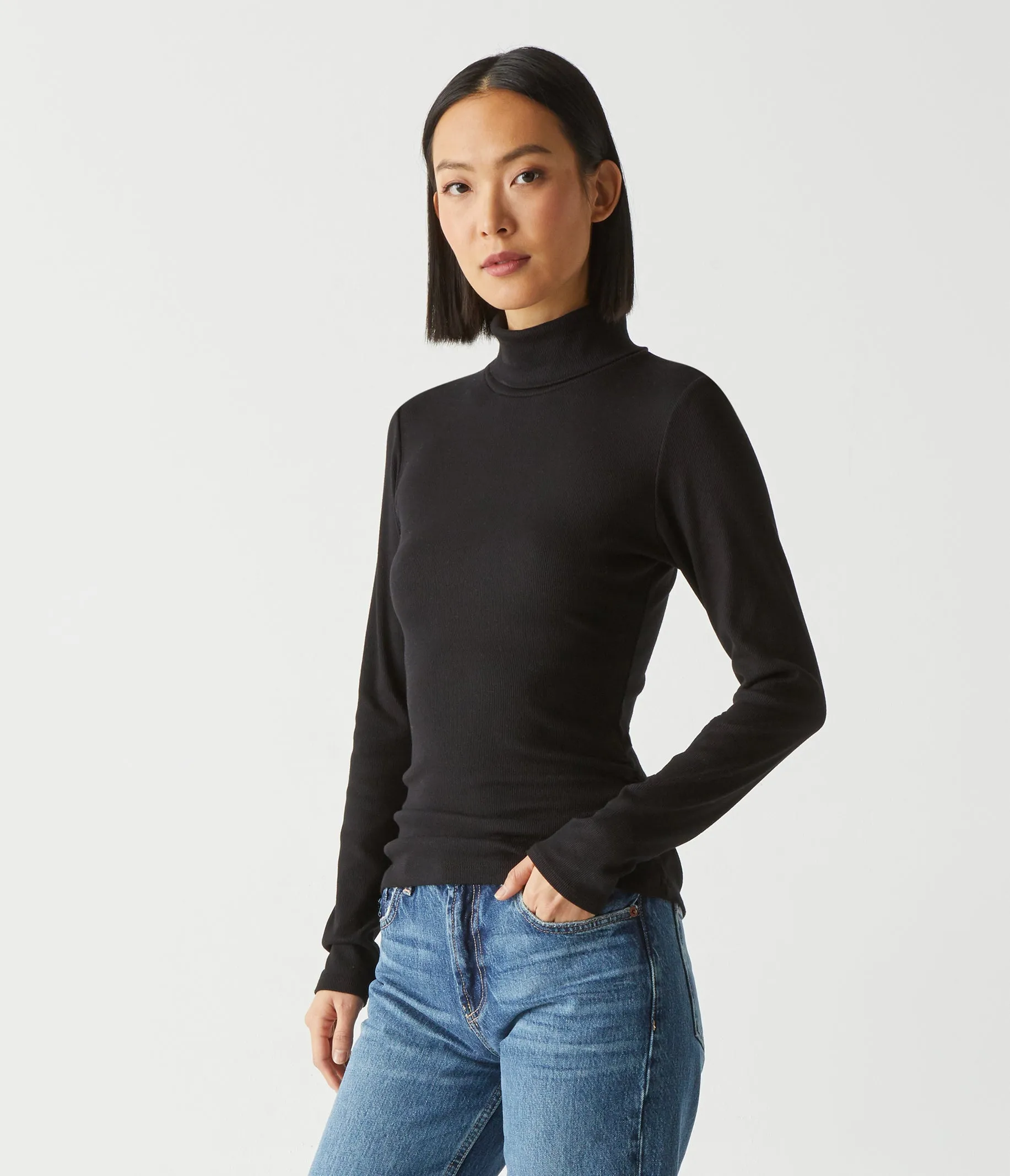 Beck Ribbed Turtleneck