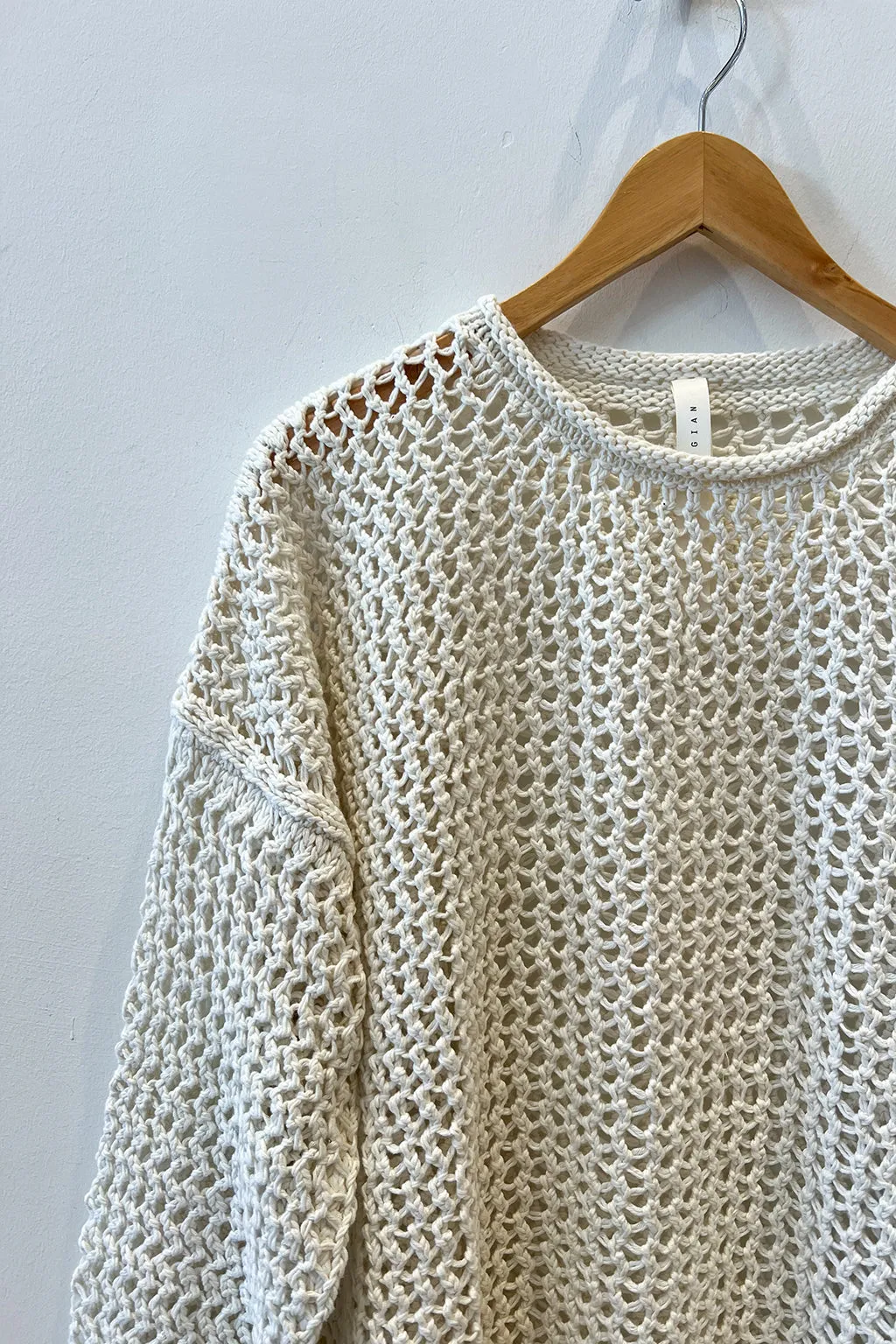 BIG NET PULLOVER