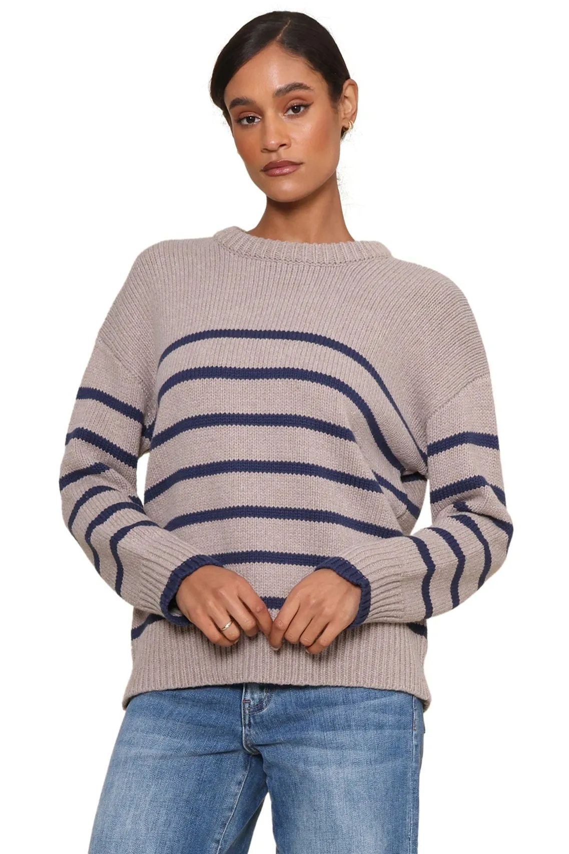 Boyfriend Stripe Sweater