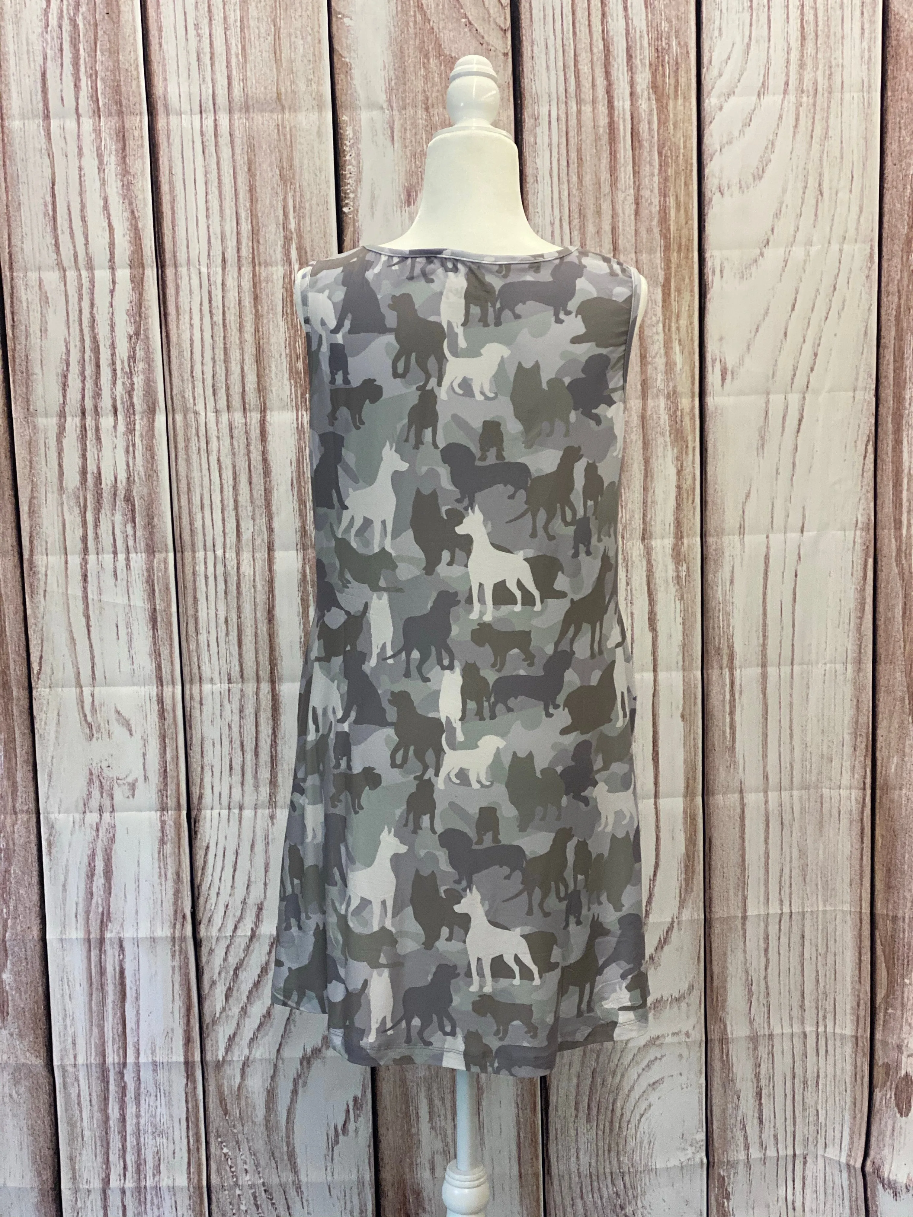 Camo Pup Tunic w/OUT Sleeves