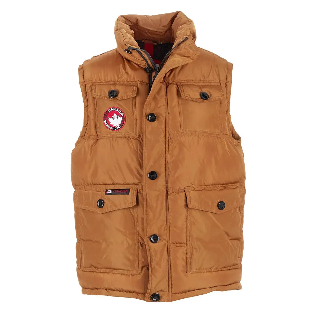 Canada Weather Gear Men's 4-Pocket Puffer Vest