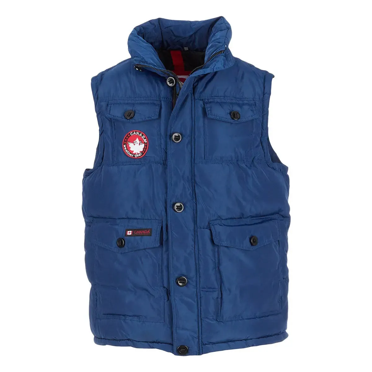 Canada Weather Gear Men's 4-Pocket Puffer Vest