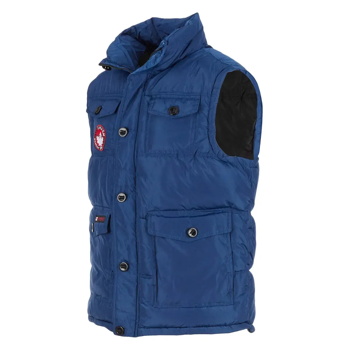 Canada Weather Gear Men's 4-Pocket Puffer Vest