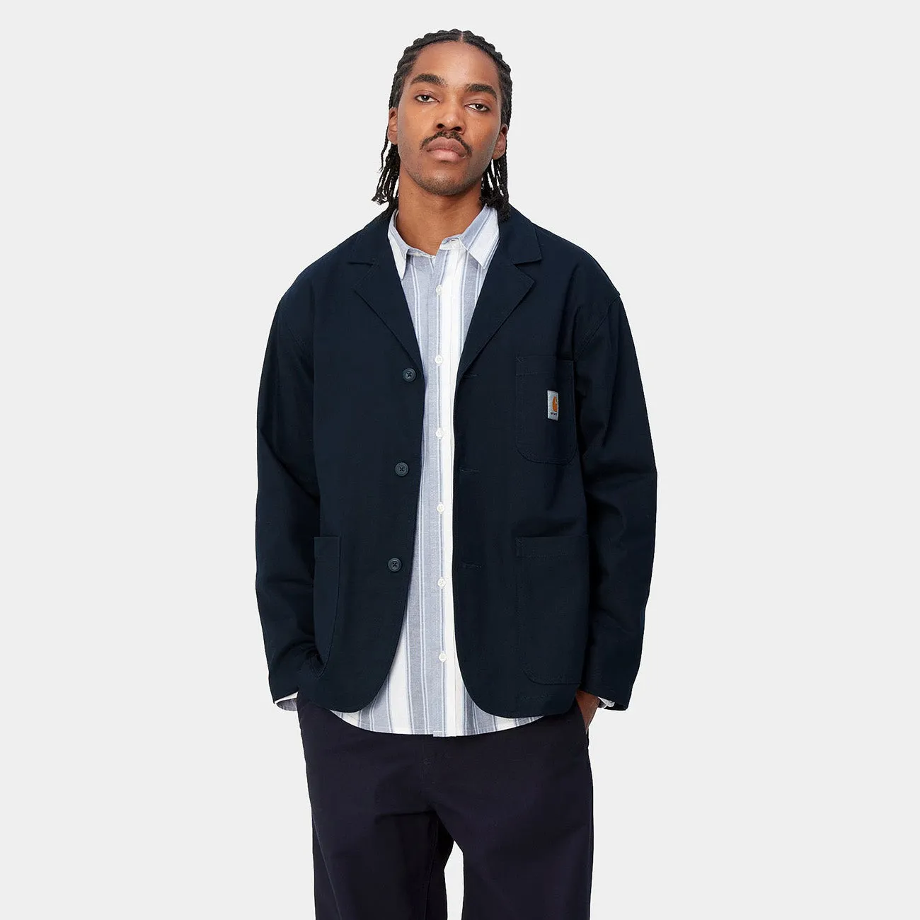 Carhartt WIP Midland Blazer Herren Dark Navy