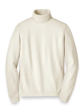 Cashmere Turtleneck Sweater - Ivory