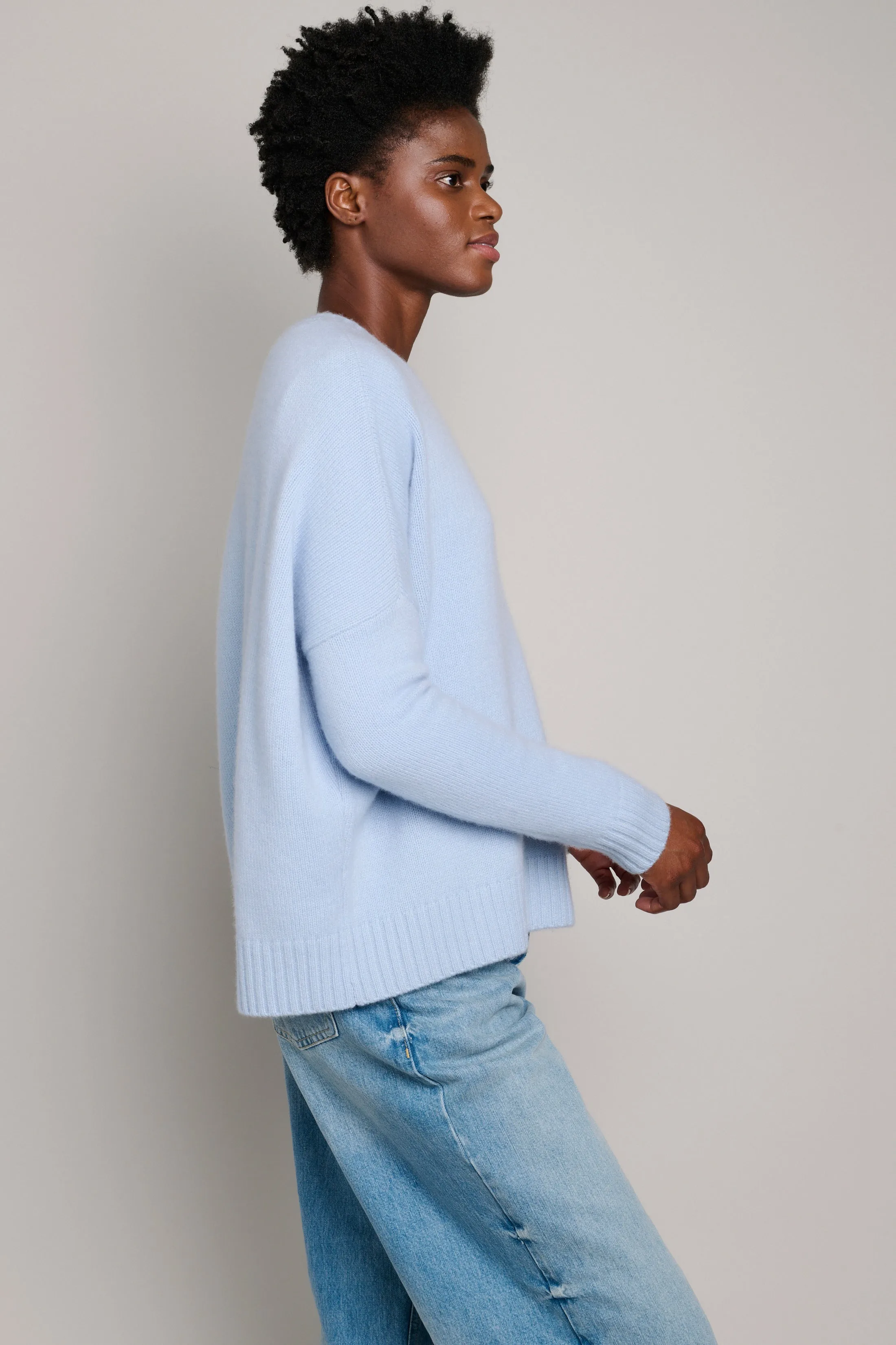 Cashmere Wide Pullover