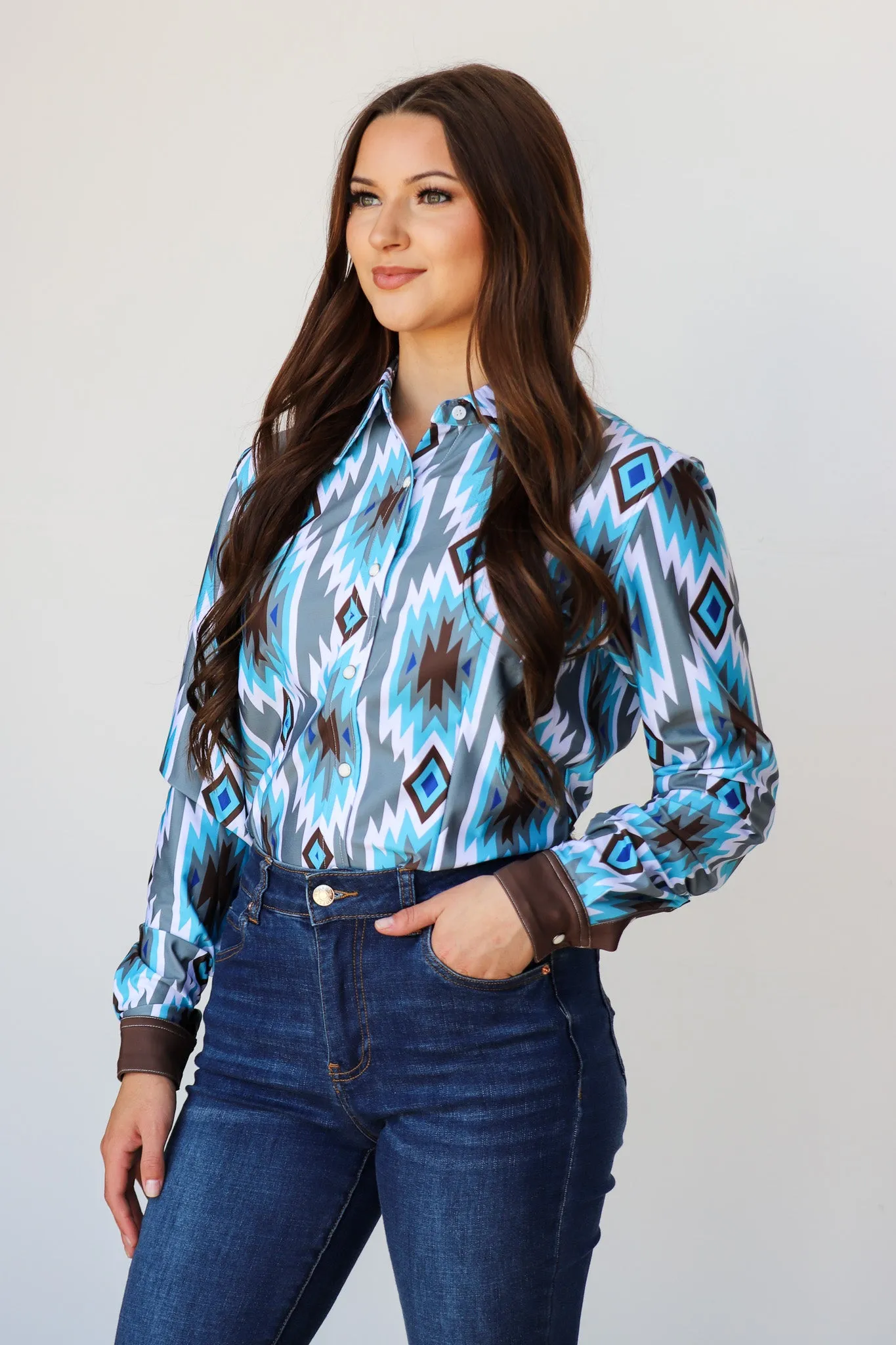 CASSIDY PERFORMANCE RODEO SHIRT (ADULT)