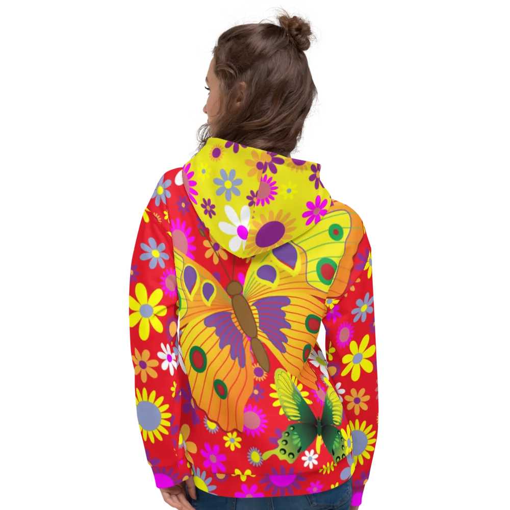 Cheery-o Butterfly SYLKKE Hoody