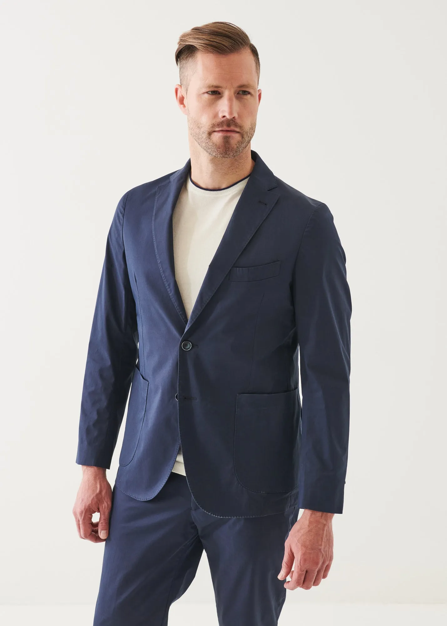 COTTON BLEND BLAZER