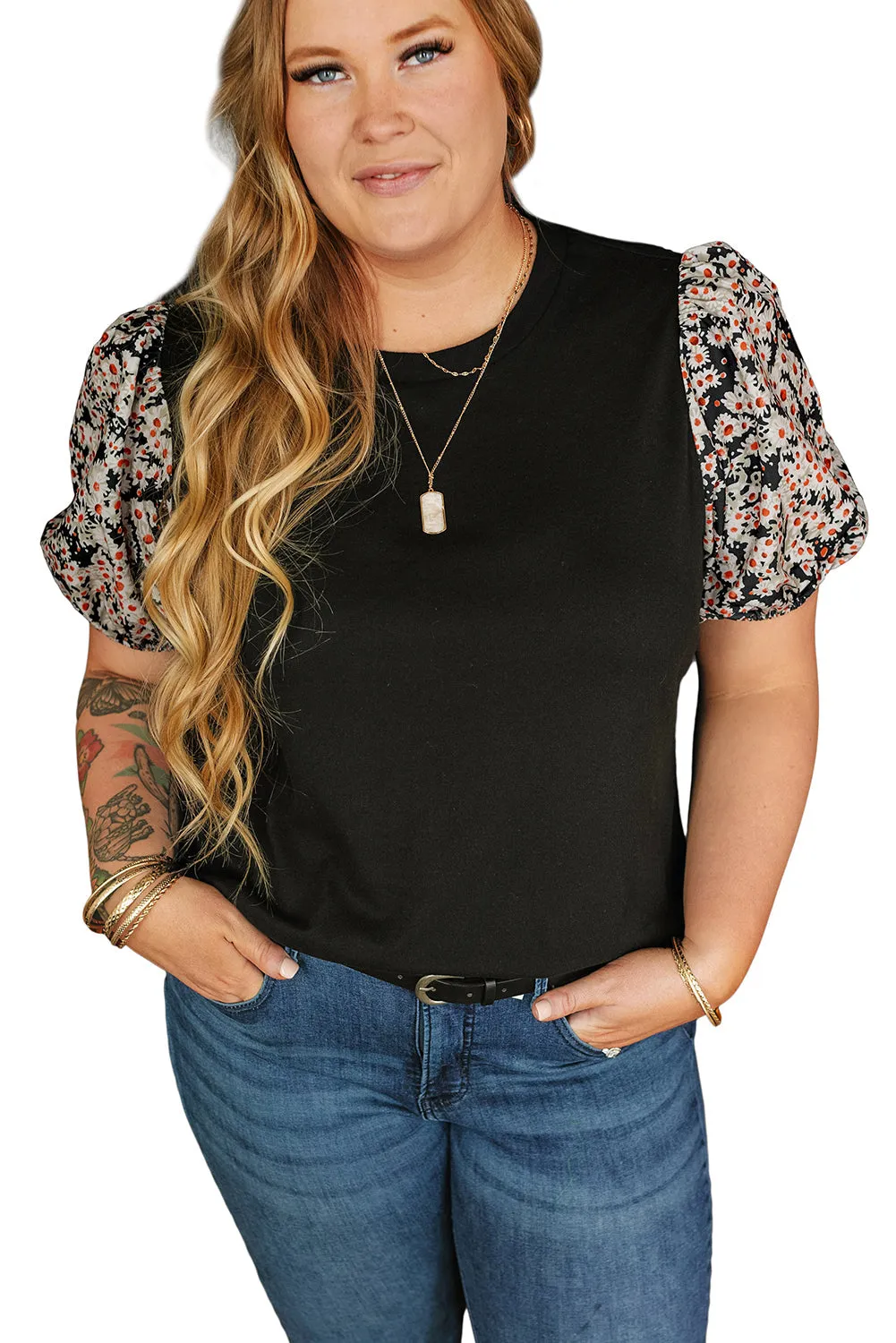 Daisy Plus Size Tunic Top