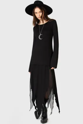 Echoed Darkness Tunic Top