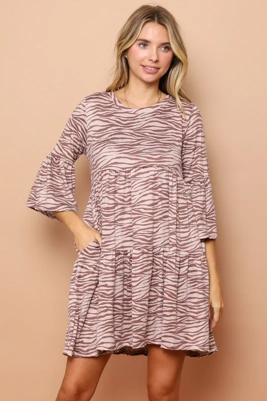 Fall Meets Zebra Tunic