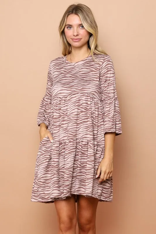 Fall Meets Zebra Tunic