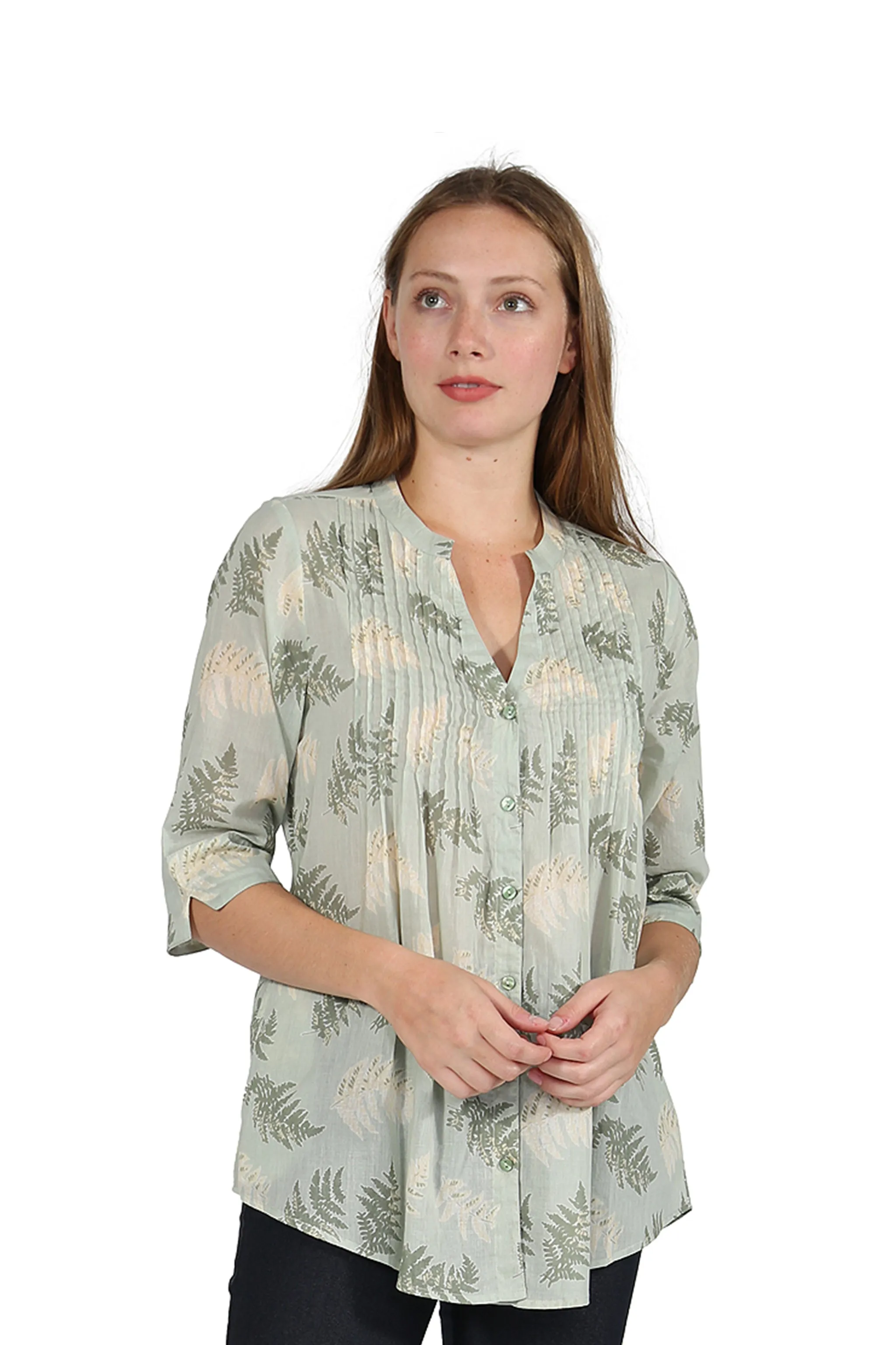 Fern Print Release Print Tunic