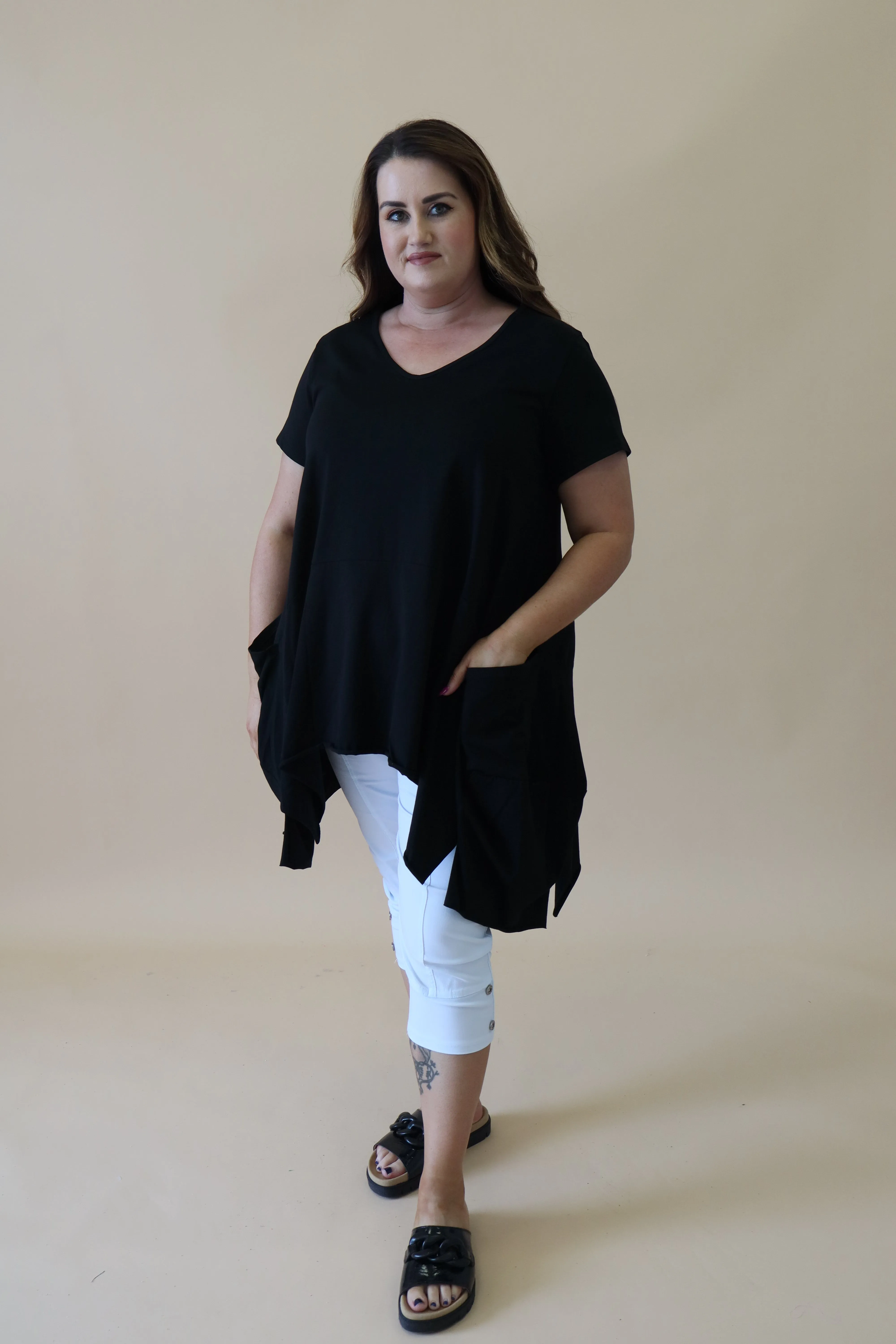 Fiona Tunic in Black