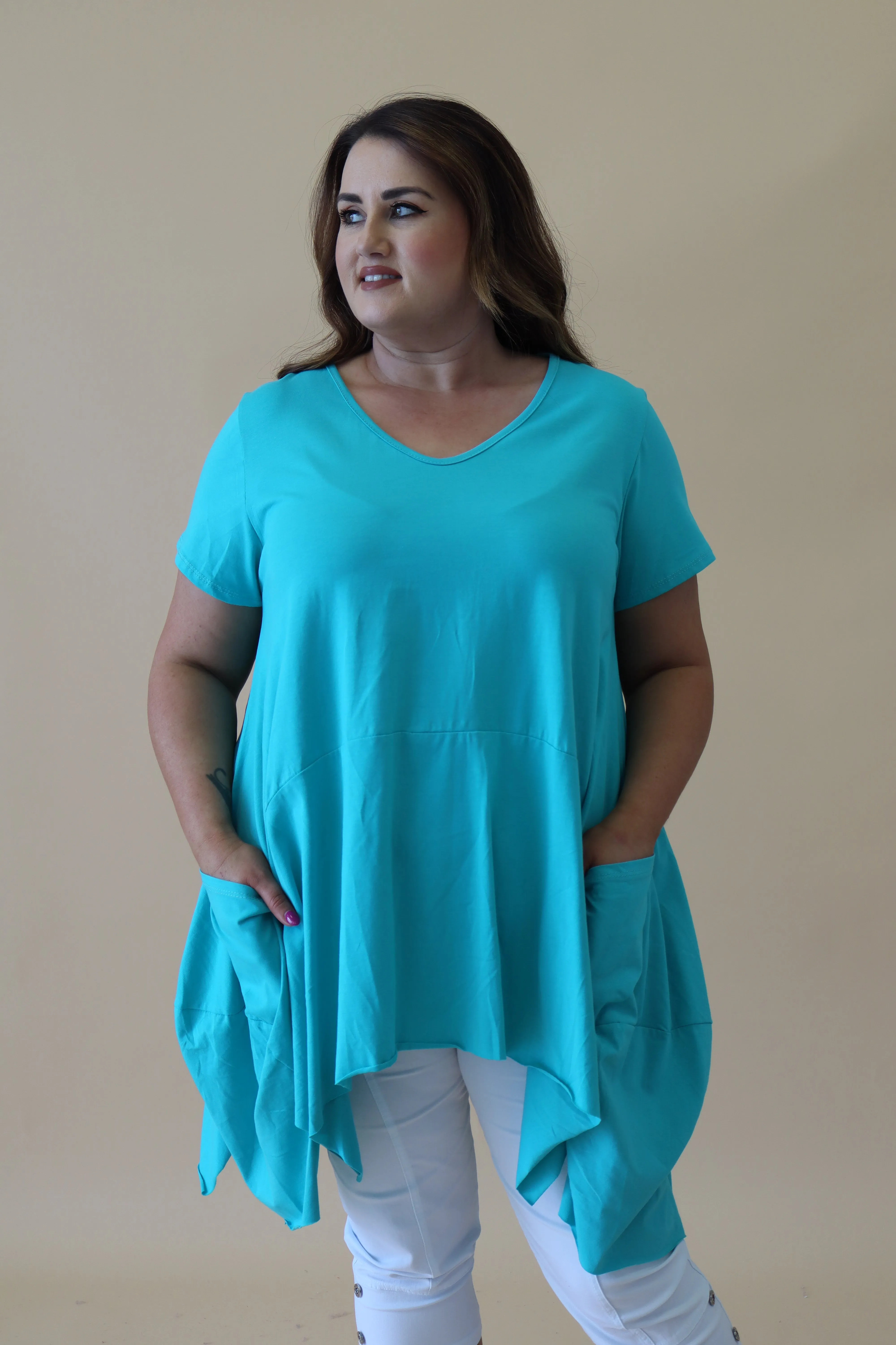 Fiona Tunic in Teal