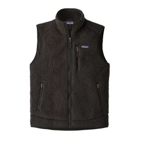 Gilet Uomo Patagonia Retro Pile Fleece Vest Nero