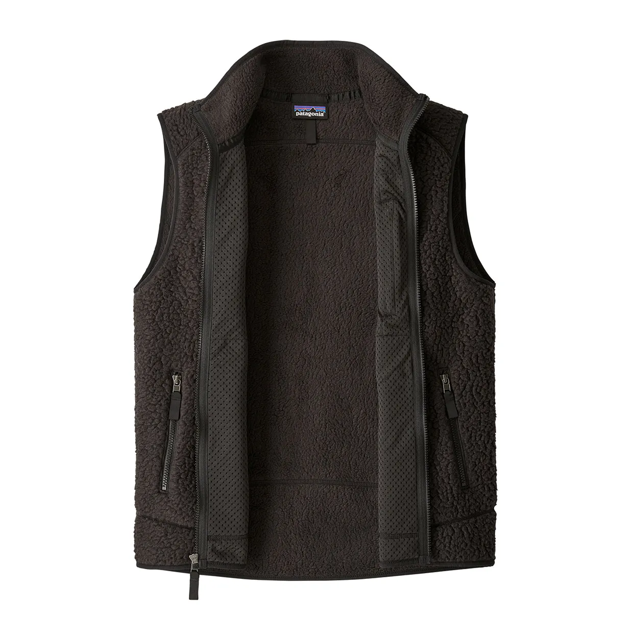 Gilet Uomo Patagonia Retro Pile Fleece Vest Nero