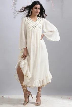 Ivory Asymmetrical Tunic