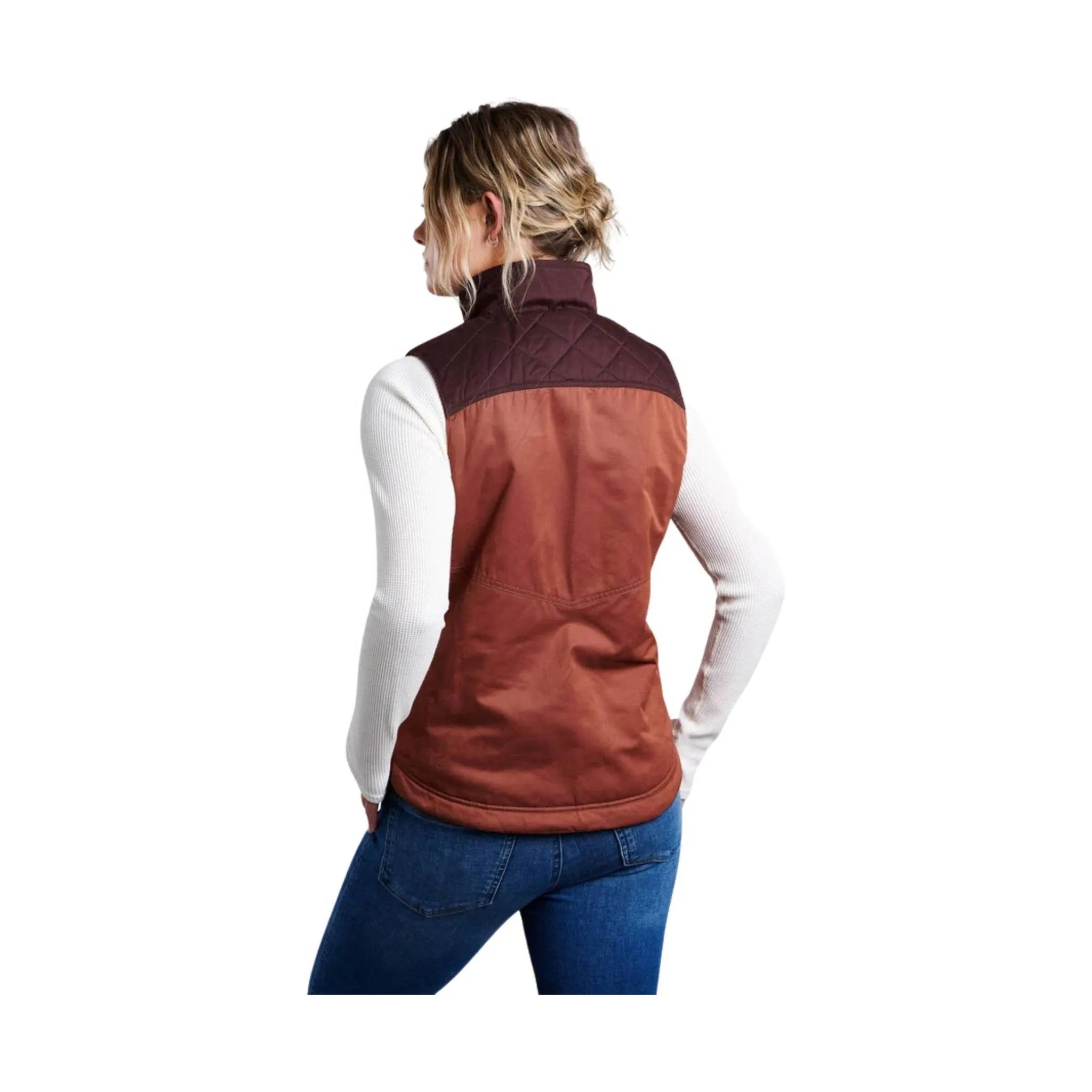 Kuhl Women's Celeste Lined Vest - Cinnamon Ganache