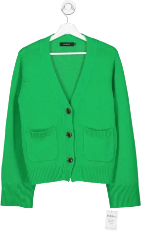 Lisa Yang Green The Danni Cardigan UK XS