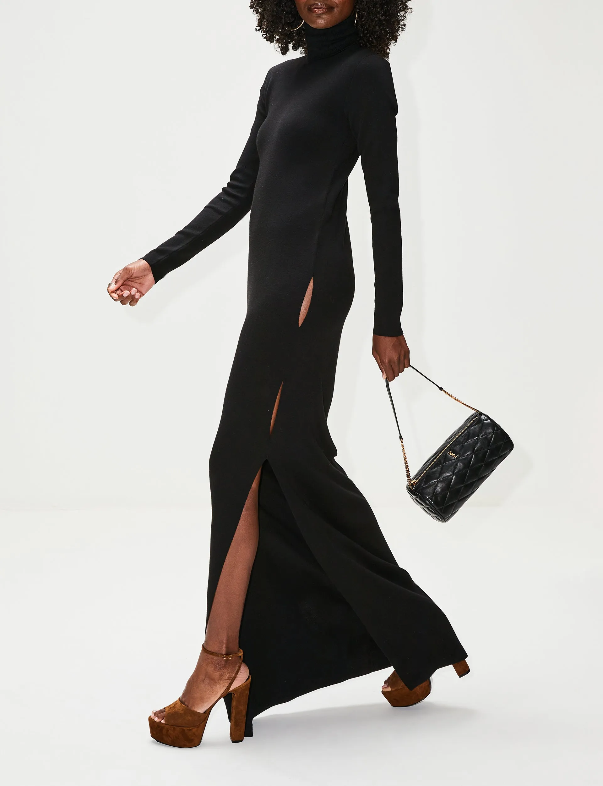 Long Sleeve Turtleneck Dress