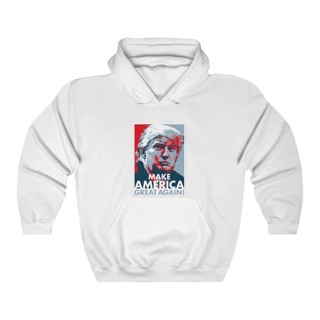 Make America Great Again Trump Iconic Pullover Hoodie