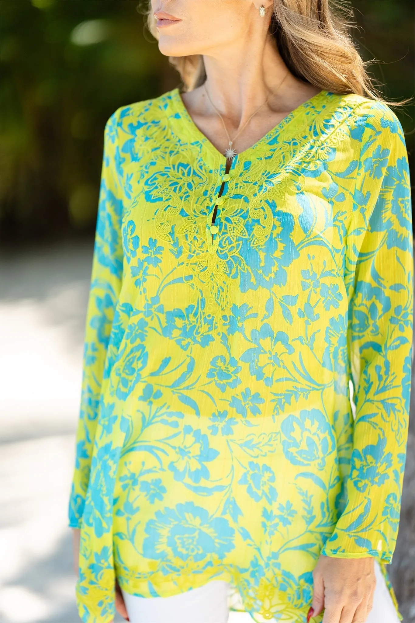 Marquesa Tunic Tropic Lime