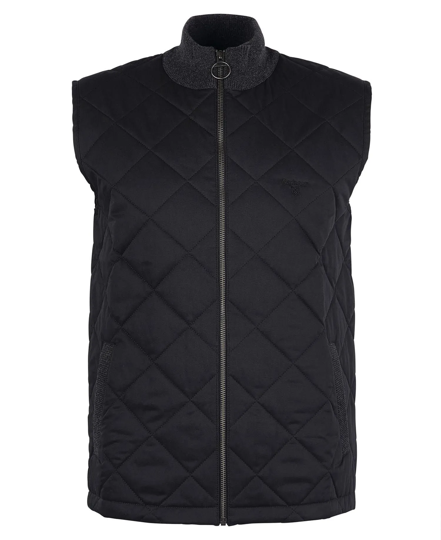 Men's Barbour | Box Quilt Gilet Vest | Charcoal Marl