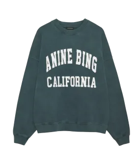 Miles Sweatshirt in Washed Dark Sage