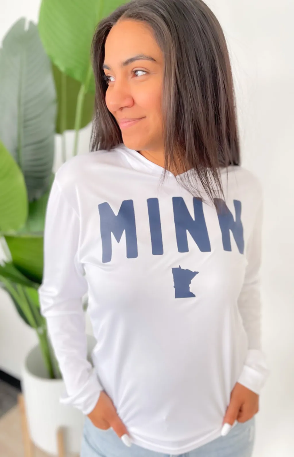 MINN White Cabin Hoodie