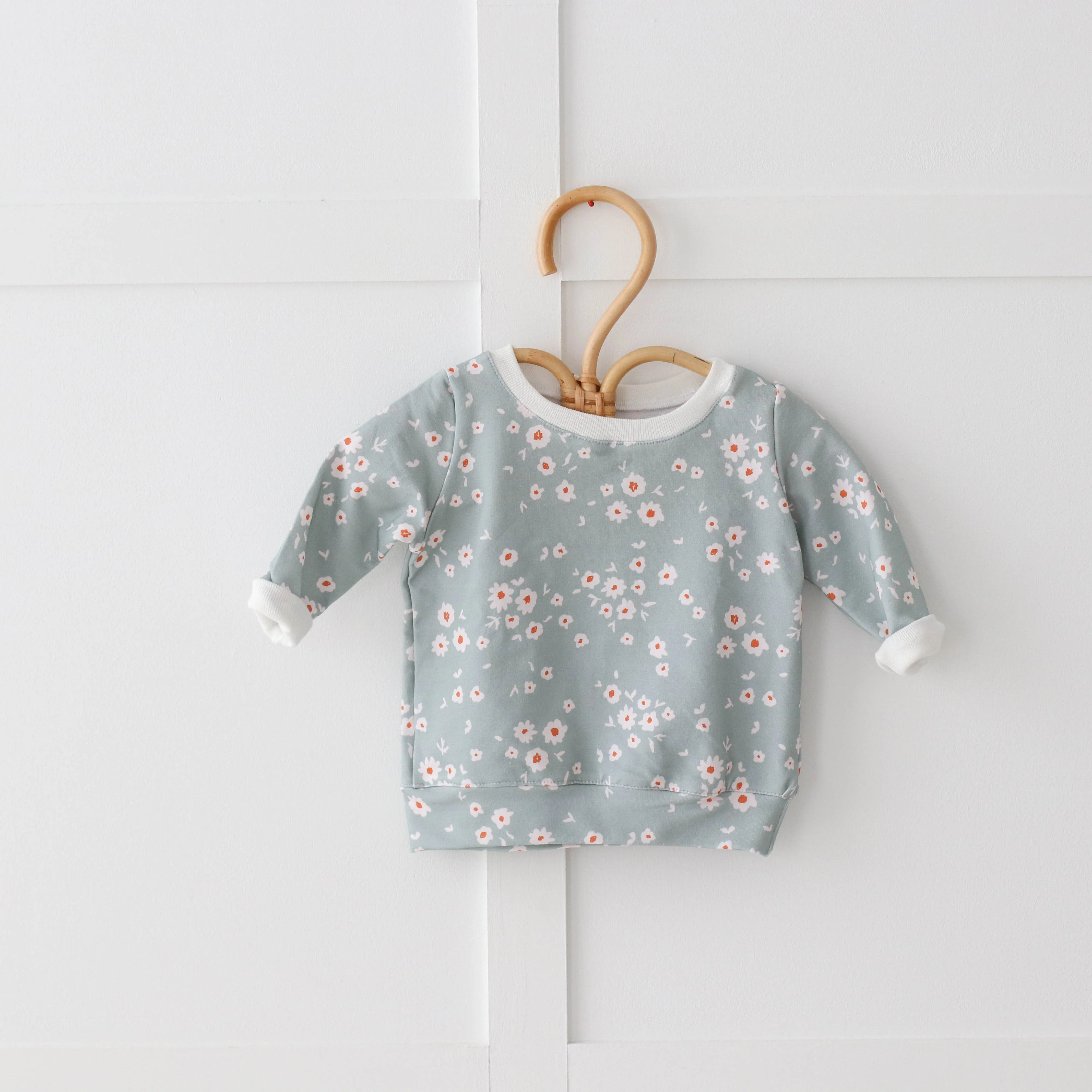 MINT floral Sweatshirt