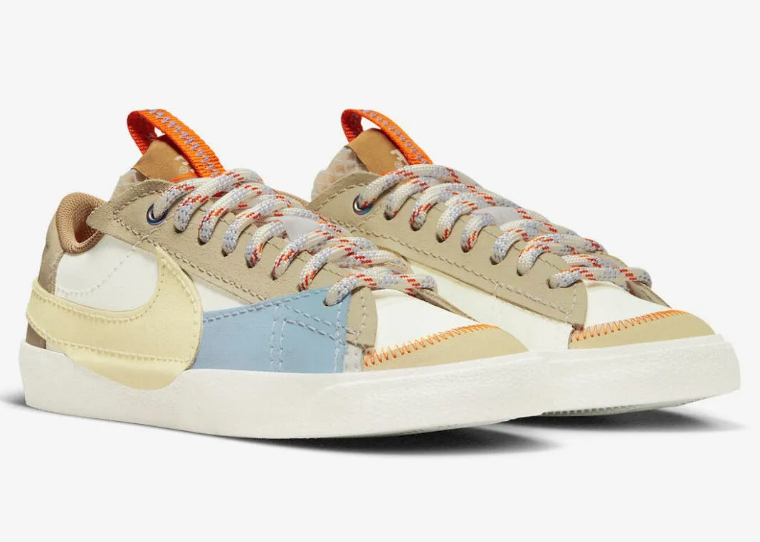 Nike Blazer Low 77 Jumbo Sail Alabaster Celestine Blue