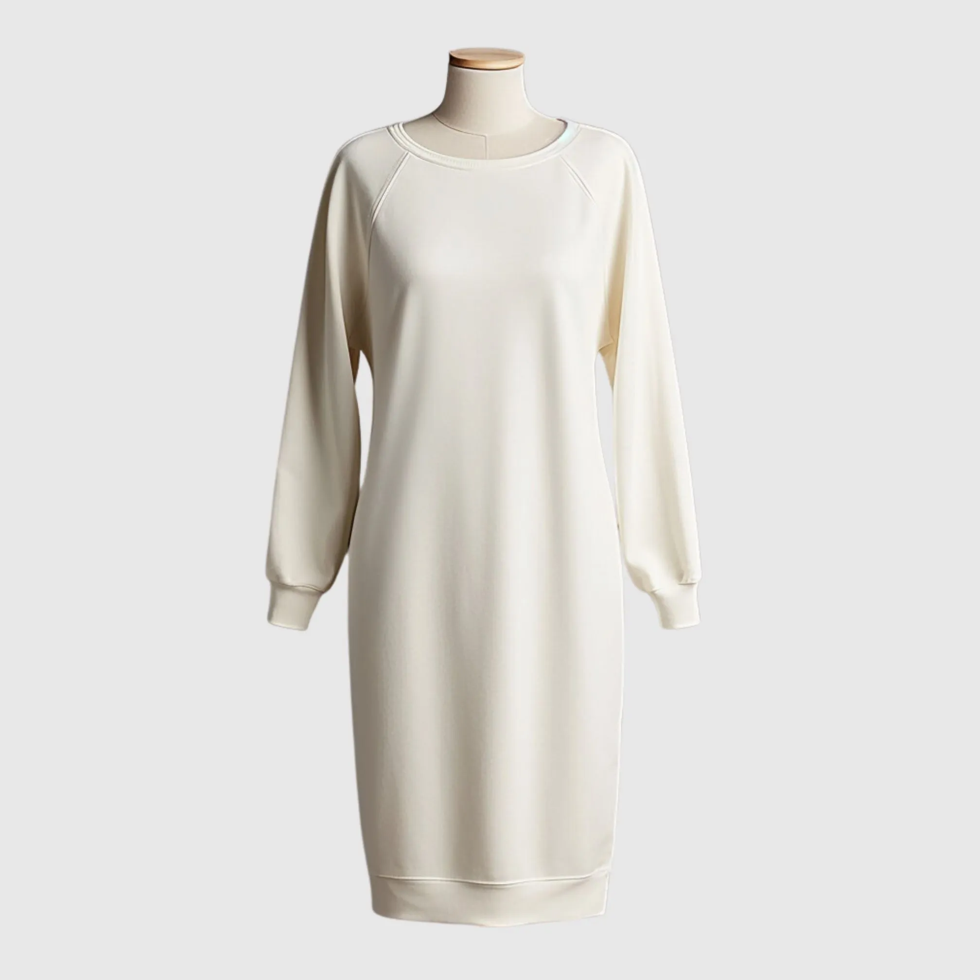 Organic cotton fleece tunic