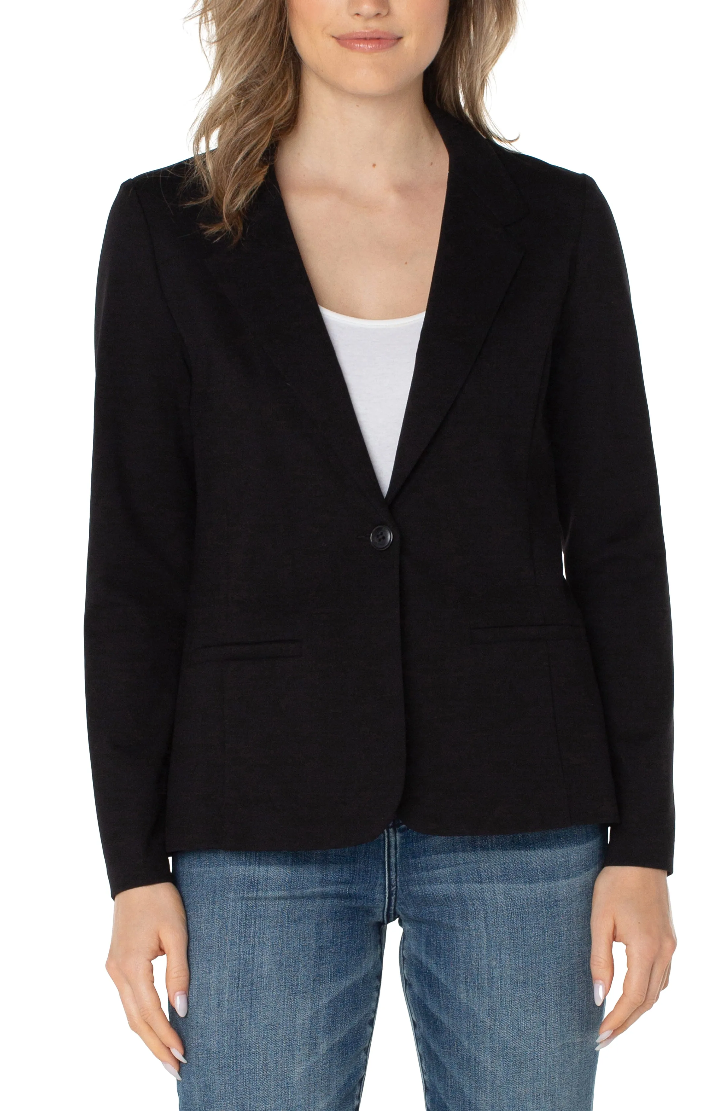 PETITE FITTED BLAZER