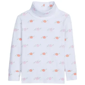 Printed Turtleneck - Pink Pumpkins